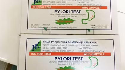 8 cán bộ, nhân viên y tế sử dụng sinh phẩm hết “đát” phải viết tường trình