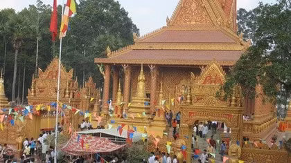 Thăm chùa Khơ Me ở Trà Vinh