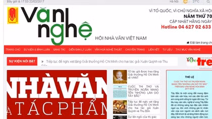 Báo điện tử Văn nghệ bị phạt hành chính 30 triệu đồng