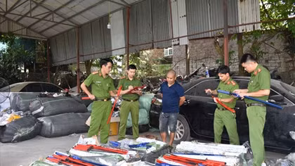 Công an Ninh Bình trấn áp mạnh các nhóm tội phạm hình sự