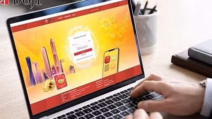 Giao dịch vàng vật chất online, khách hàng được lợi gì?