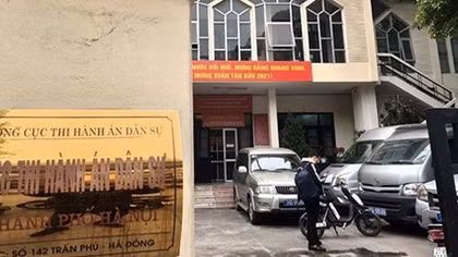 Xác minh vụ gây rối tại Cục thi hành án dân sự Hà Nội