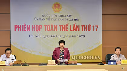 Phiên họp toàn thể lần thứ 17 Ủy ban Về các vấn đề xã hội của Quốc hội