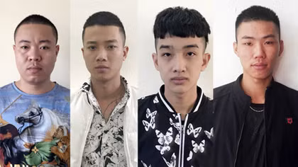Ném xăng và chất bẩn khủng bố tinh thần con nợ, 4 "nhân viên tài chính" sa lưới