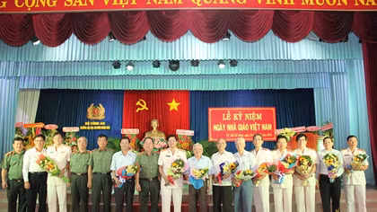 Đại học ANND: Kỷ niệm ngày Nhà giáo Việt Nam