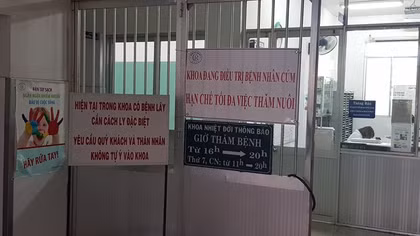 Bệnh viện Chợ Rẫy khống chế thành công chùm ca bệnh cúm AH1N1