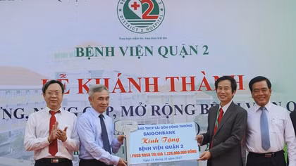 Nâng cấp bệnh viện quận 2 lên trên 560 giường bệnh