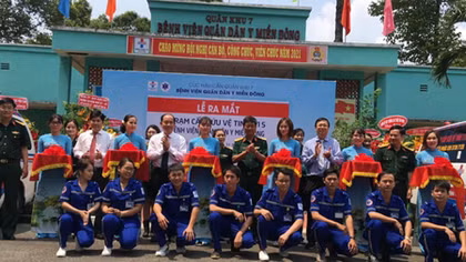 Ra mắt trạm cấp cứu vệ tinh 115 thứ 38 tại TP Hồ Chí Minh