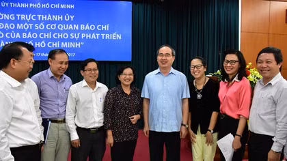 Bí thư Thành ủy TP.HCM Nguyễn Thiện Nhân: Báo chí phản ánh được trí tuệ của người dân