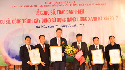 Tòa nhà EVN lọt top 15 công trình xây dựng sử dụng năng lượng xanh