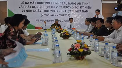 Thi viết "Sâu nặng ân tình" tri ân người có công với đất nước
