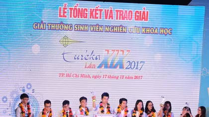 87 đề tài đoạt giải thưởng nghiên cứu khoa học EURÉKA 2017