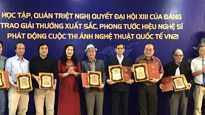 Trao 34 giải thưởng nhiếp ảnh xuất sắc 
