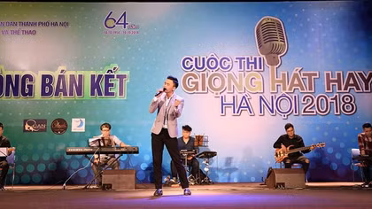 10 thí sinh vào chung kết “Giọng hát hay Hà Nội” năm2018