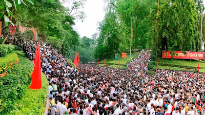 Điều chỉnh phân luồng giao thông phục vụ Lễ giỗ Tổ 2019 