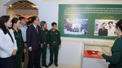 Khai mạc triển lãm “Đại tướng Lê Đức Anh – Cuộc đời và sự nghiệp”