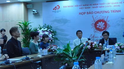 Nhiều nghệ sĩ nổi tiếng 2 nước biểu diễn tại Nhạc hội Việt - Nhật