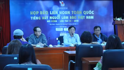 Mở rộng đối tượng tham gia Liên hoanTiếng hát người làm báo 