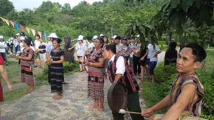 Nhiều hoạt động văn hóa trong dịp nghỉ lễ tại Làng Văn hóa - Du lịch các dân tộc Việt Nam