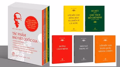 Xuất bản bộ sách “Hồ Chí Minh - Tác phẩm Bảo vật quốc gia”