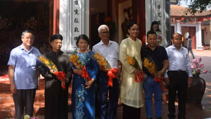 Tôn vinh giá trị di sản Thực hành tín ngưỡng Thờ Mẫu Tam phủ