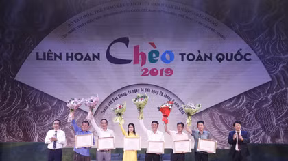 Trao 46 Huy chương vàng tại Liên hoan Chèo toàn quốc 2019