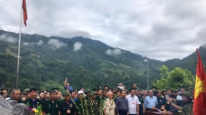 Xúc động nghĩa tình của người lính mặt trận Vị Xuyên
