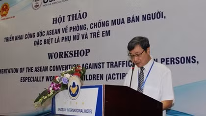 ASEAN tăng cường phòng chống mua bán phụ nữ và trẻ em