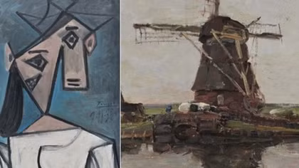 Một thợ xây đánh cắp tranh Picasso vì "yêu nghệ thuật"