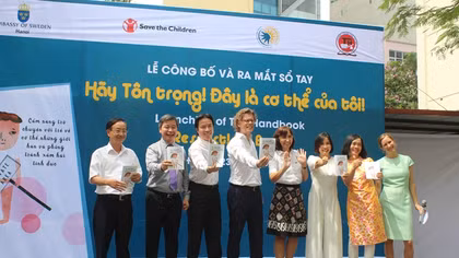 Ra mắt sách dạy trẻ phòng tránh xâm hại tình dục