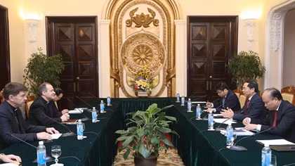 Tăng cường phát triển quan hệ Việt Nam - Vatican 
