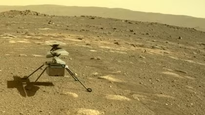 Trực thăng của NASA tạo kỳ tích trên sao Hỏa 