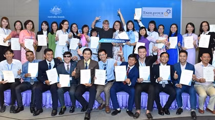52 học viên Việt Nam xuất sắc chuẩn bị lên đường sang Australia
