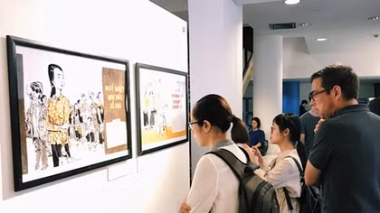 Triển lãm "Thương nhớ thời bao cấp" níu lòng độc giả thủ đô 