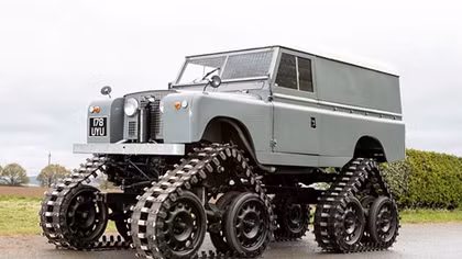 "Của hiếm" Land Rover bánh xích xe tăng cuối cùng trên thế giới