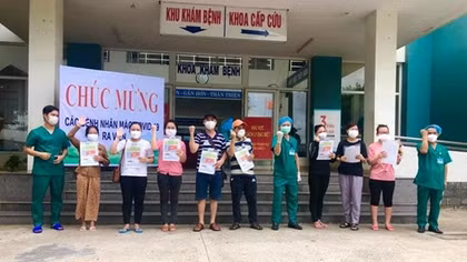 Thêm 8 bệnh nhân COVID-19 tại Đà Nẵng xuất viện