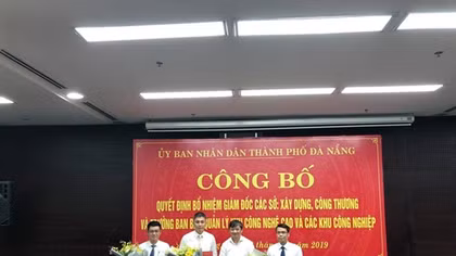 Đà Nẵng bổ nhiệm nhiều lãnh đạo chủ chốt 