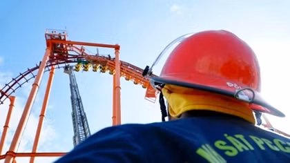 Diễn tập cứu nạn ở điểm vui chơi cao 40m 