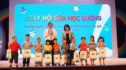 Đà Nẵng tổ chức ngày hội sữa học đường cho trẻ em mầm non
