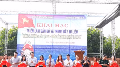 Triển lãm bản đồ và trưng bày tư liệu “Hoàng Sa, Trường Sa của Việt Nam tại Quảng Nam