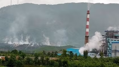 Nguyên nhân cháy ở bãi thải mỏ than Nông Sơn là do nội sinh sau cơn mưa