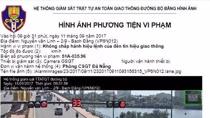 Ra mắt chuyên trang tra cứu vi phạm giao thông tại Đà Nẵng