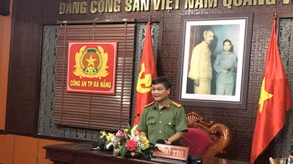 Công an TP Đà Nẵng thông tin về bị can nhập viện cấp cứu
