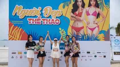 Tìm ra top 3 người đẹp thể thao tại Miss World Việt Nam