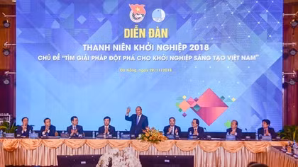 Thủ tướng Chính phủ Nguyễn Xuân Phúc tham dự Diễn đàn Thanh niên khởi nghiệp 2018
