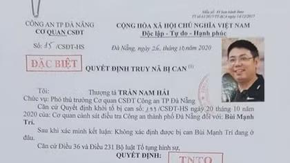 Truy nã đặc biệt đối với trùm đường dây cá độ bóng đá hơn 10.000 tỷ đồng