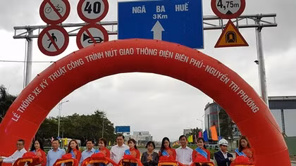 Thông xe hầm chui Điện Biên Phủ - Nguyễn Tri Phương chào đón APEC 2017