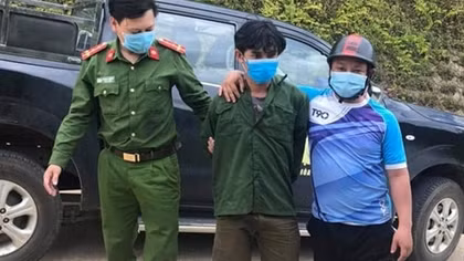 Giả "người rừng" để trốn nã