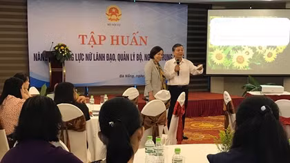 Tập huấn nâng cao năng lực lãnh đạo, quản lý cho gần 100 cán bộ nữ
