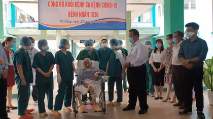 BN 1.536 nặng nhất Việt Nam khỏi COVID-19 